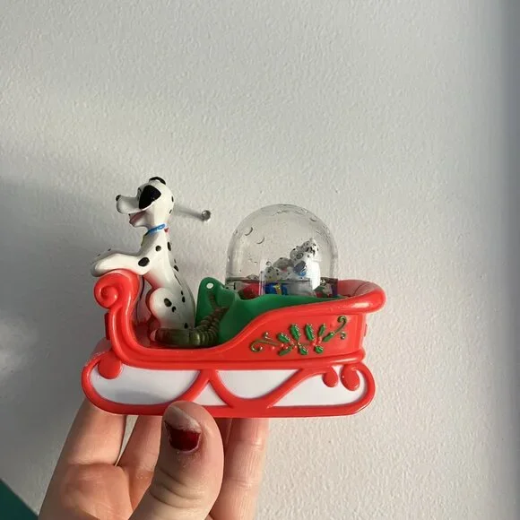 Vintage Disney 1996 101 Dalmatians McDonalds Snow Dome Collectible Figure toy - Picture 7 of 9
